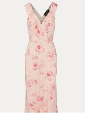 Realisation Par Ivy Eden Dress Pink Floral Size Large